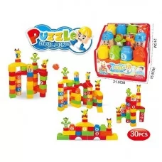 Блочный конструктор BabyToys 3026 в сумке для детей от 3 лет