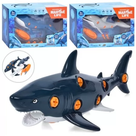 Конструктор на шурупах BabyToys морские животные 3 в 1