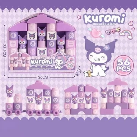 Блочный конструктор BabyToys 368-58 A в сумке для детей от 3 лет