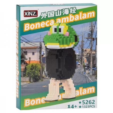 Конструктор BabyToys блочный монстр 1301 деталей 6 видов Конструктор BabyToys блочный монстр 1301 деталей 6 видов