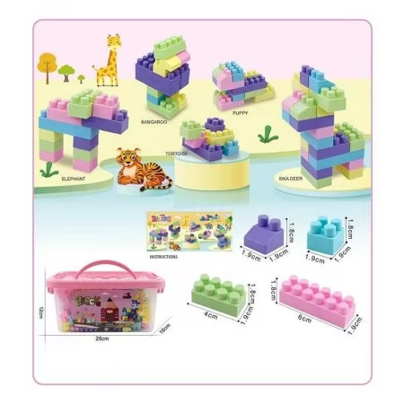 Блочный конструктор BabyToys 5678-5 М для детей от 3 лет
