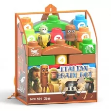 Блочный конструктор BabyToys 591 из 36 деталей