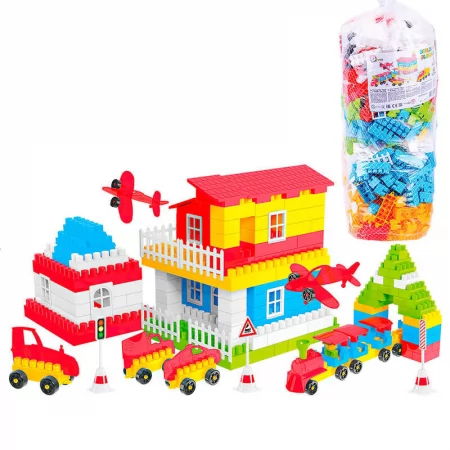  Конструктор №6 0540 "Technok Toys" 380 деталей, в пакеті