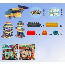 Блочный конструктор BabyToys 619-6 с колесами 111 деталей
