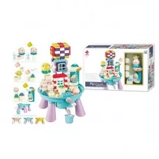 Конструктор столик BabyToys 77018 179 элементов с водяными игрушками