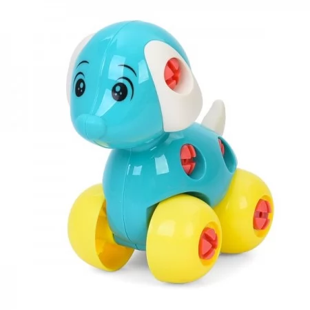 Конструктор на шурупах BabyToys 77106-07 тварина на колесах Конструктор на шурупах BabyToys 77106-07 тварина на колесах