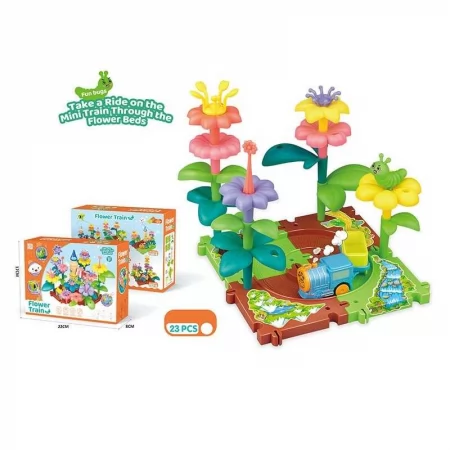 Блочный конструктор BabyToys 8258 A из пластмассы для детей