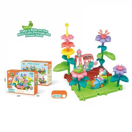 Блочный конструктор BabyToys 8258 D для детей от 3 лет