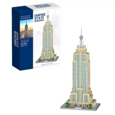Конструктор 8893 Empire State Building, 24-16-в53см, міні-блоки, в коробці, 28-38-5,5см