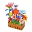 Конструктор блочный BabyToys 9036 цветочный сад 132 детали