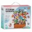 Конструктор блочный BabyToys 9036 цветочный сад 132 детали