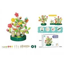Блочный конструктор BabyToys 904 B 65 элементов разные цвета