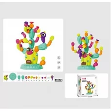 Конструктор BabyToys 955 A квітка блочний 42 деталі