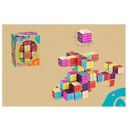 Голчастий конструктор BabyToys 9929, 24 елементи, різні кольори