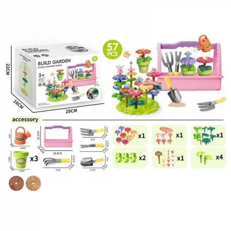 Блочный конструктор BabyToys A 42-4 для детей от 3 лет