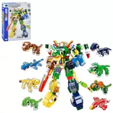 Конструктор BabyToys BB011 динозавры робот 8в1 791 деталей