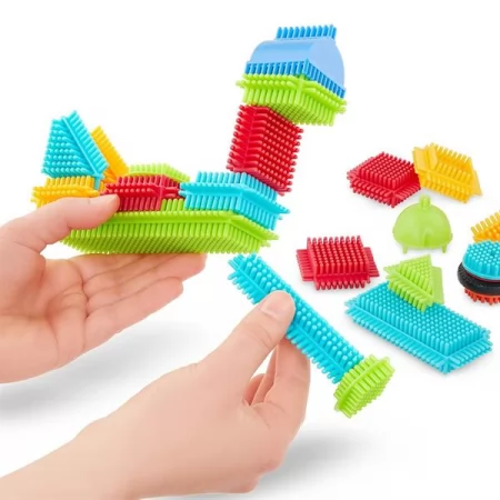 Конструктор Battat Bristle Blocks Строитель 56 деталей BT3070Z Конструктор Battat Bristle Blocks Строитель 56 деталей BT3070Z