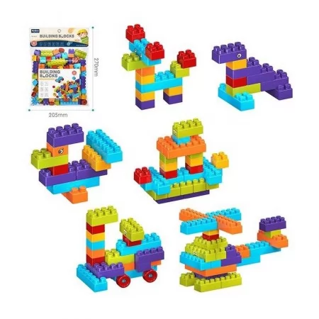 Блочный конструктор BabyToys C 2717-01, разные цвета, от 3 лет