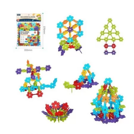 Конструктор шестеренки BabyToys C 2717-04 разные цвета