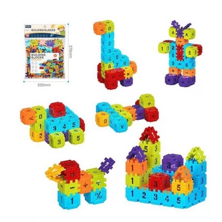 Блочный конструктор BabyToys C 2717-10 разноцветный для детей