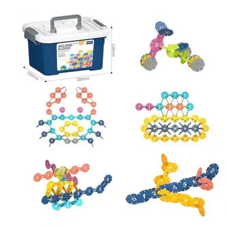Конструктор шестеренки BabyToys C 2731, 300 деталей