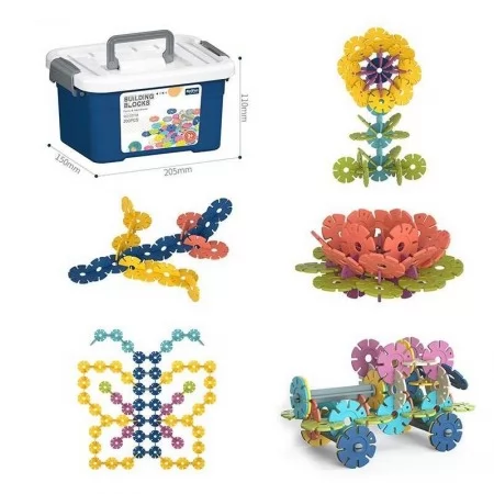 Конструктор шестеренки BabyToys C 2734, 200 деталей