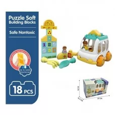 Блочный конструктор BabyToys HG 1742 из 18 элементов