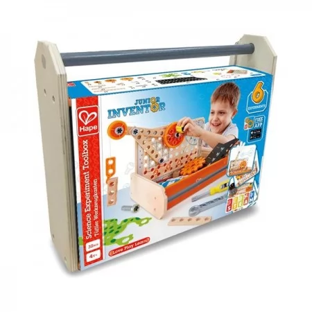 Конструктор Hape Junior Inventor Інструменти для експериментів 32 ел. E3029
