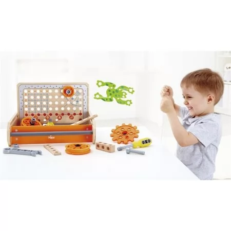 Конструктор Hape Junior Inventor Інструменти для експериментів 32 ел. E3029
