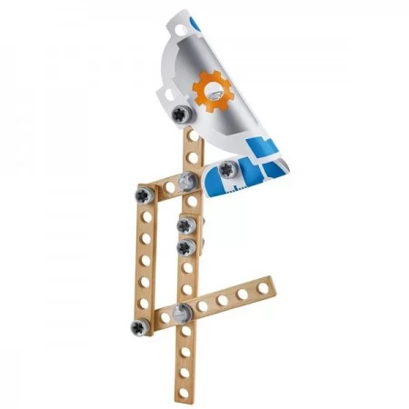 Конструктор Hape Junior Inventor шестеренки Научный верстак настольный 58 деталей E3028