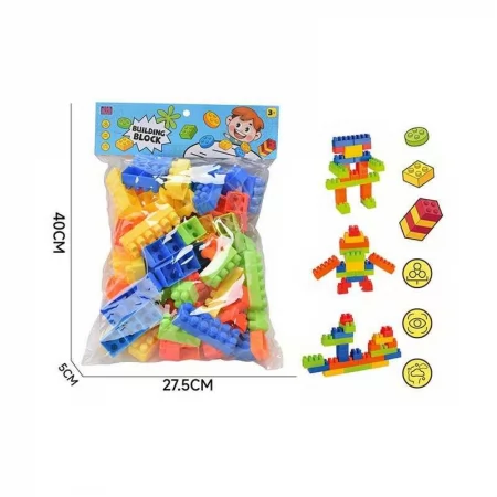 Блочный конструктор BabyToys J 317-1 разноцветный для детей