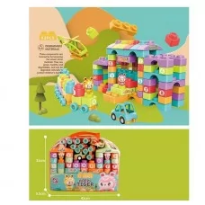 Конструктор город BabyToys JX 6737 вертолет 93 детали