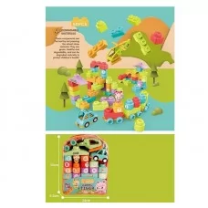 Конструктор город BabyToys JX 6738 машинка вертолет 50 деталей