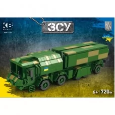Конструктор военной техники KB 1120 машина 720 деталей