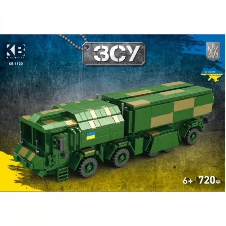 Конструктор военной техники KB 1120 машина 720 деталей