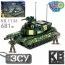 Конструктор KB 1136 військовий, танк, M1A2 Abrams, фігурки, 681дет, в кор-ці