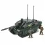 Конструктор KB 1144 військовий, танк, Challenger 2, фігурки, 407дет, в кор-ці