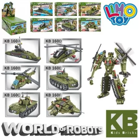 Конструктор военной техники Limo Toy KB 160 с инструкцией