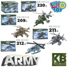 Конструктор военный самолет KB 2012 от 209 деталей