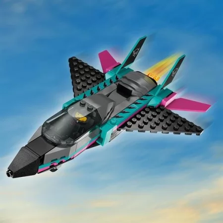 Конструктор LEGO City Реактивний літак проти автомобіля 259 Деталей