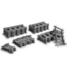 Конструктор LEGO City Рельсы 20 деталей 