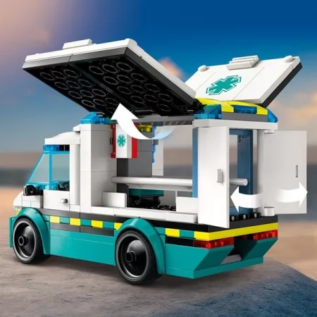 Конструктор LEGO City Скорая помощь 184 детали Конструктор LEGO City Скорая помощь 184 детали