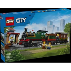 Конструктор LEGO® City Старинный паровоз, 575 деталей Конструктор LEGO® City Старинный паровоз, 575 деталей