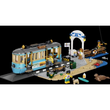 Конструктор LEGO® City Старовинний паровоз, 575 деталей