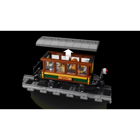 Конструктор LEGO® City Старовинний паровоз, 575 деталей