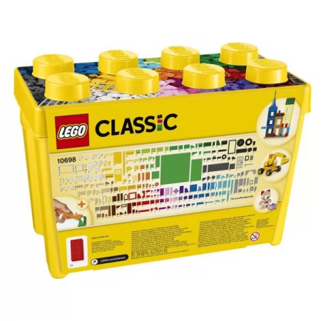 Конструктор LEGO Classic Коробка кубиков для творчества большого размера 790 деталей Конструктор LEGO Classic Коробка кубиков для творчества большого размера 790 деталей