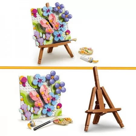 Конструктор LEGO® Creator 3 в 1 Декоративний живопис «Квіткове мистецтво», 348 деталі Конструктор LEGO® Creator 3 в 1 Декоративний живопис «Квіткове мистецтво», 348 деталі
