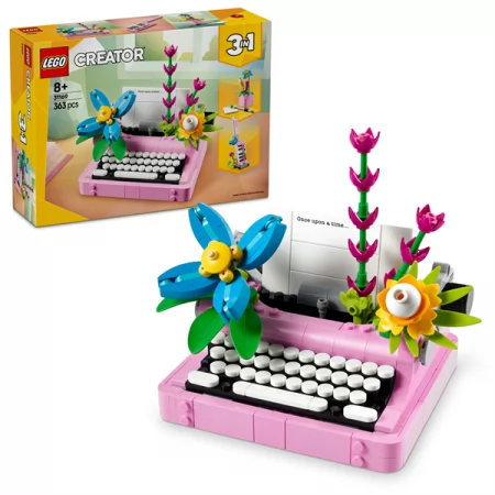 Конструктор LEGO Creator Печатная машинка с цветами 363 детали