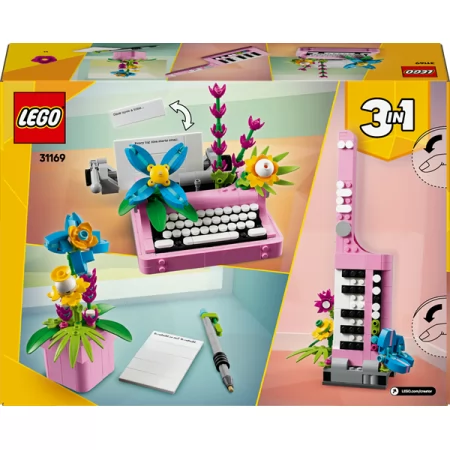 Конструктор LEGO Creator Печатная машинка с цветами 363 детали