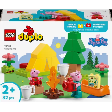 Конструктор LEGO DUPLO Свинка Пеппа Туристический поход 32 детали Конструктор LEGO DUPLO Свинка Пеппа Туристический поход 32 детали